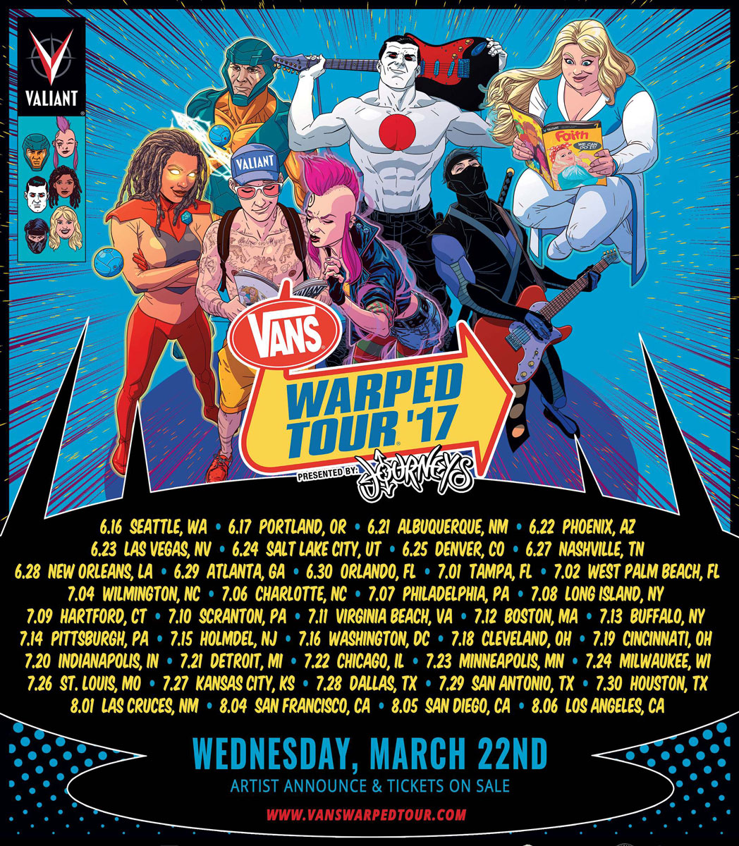 Vans Warped Tour® '17 presented 