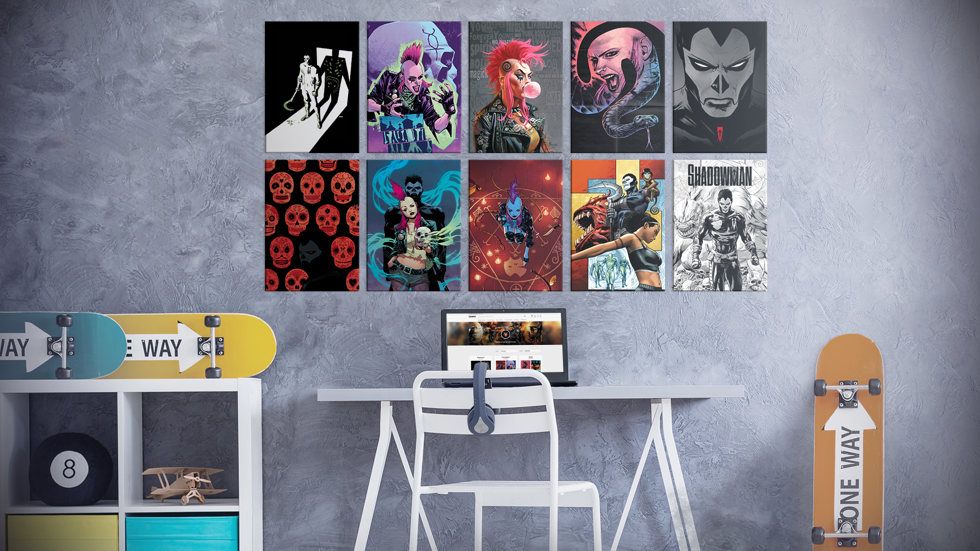 Valiant Partners with Displate to Unleash Stunning Metal Posters