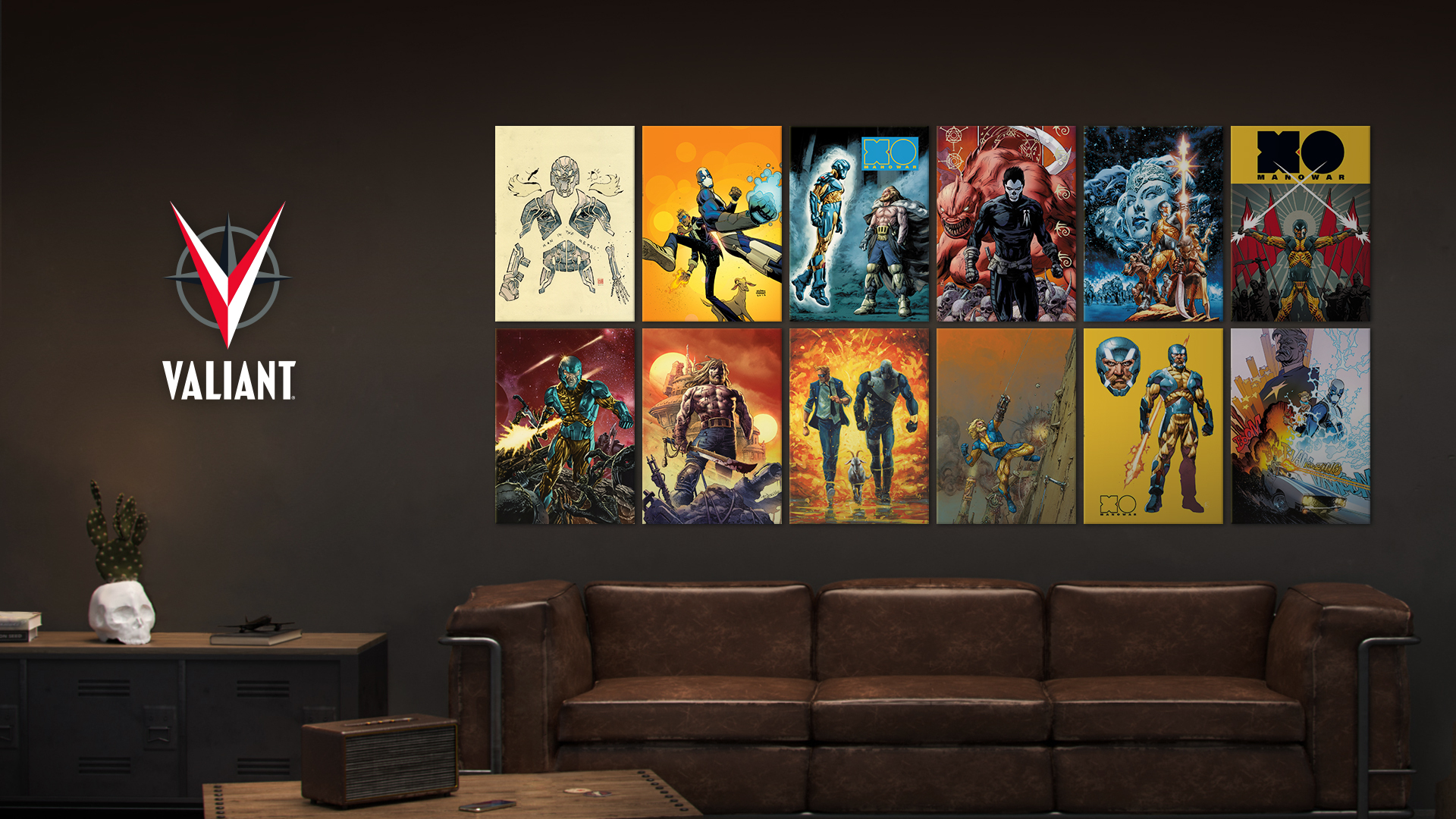 Valiant Partners with Displate to Unleash Stunning Metal Posters